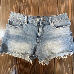 Lucky Brand Distressed Blue Jean Shorts